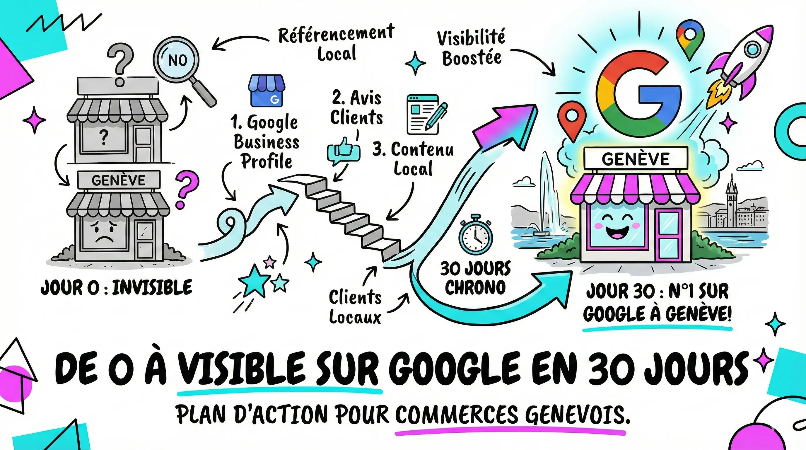 Plan d'action Google pour commerces locaux
