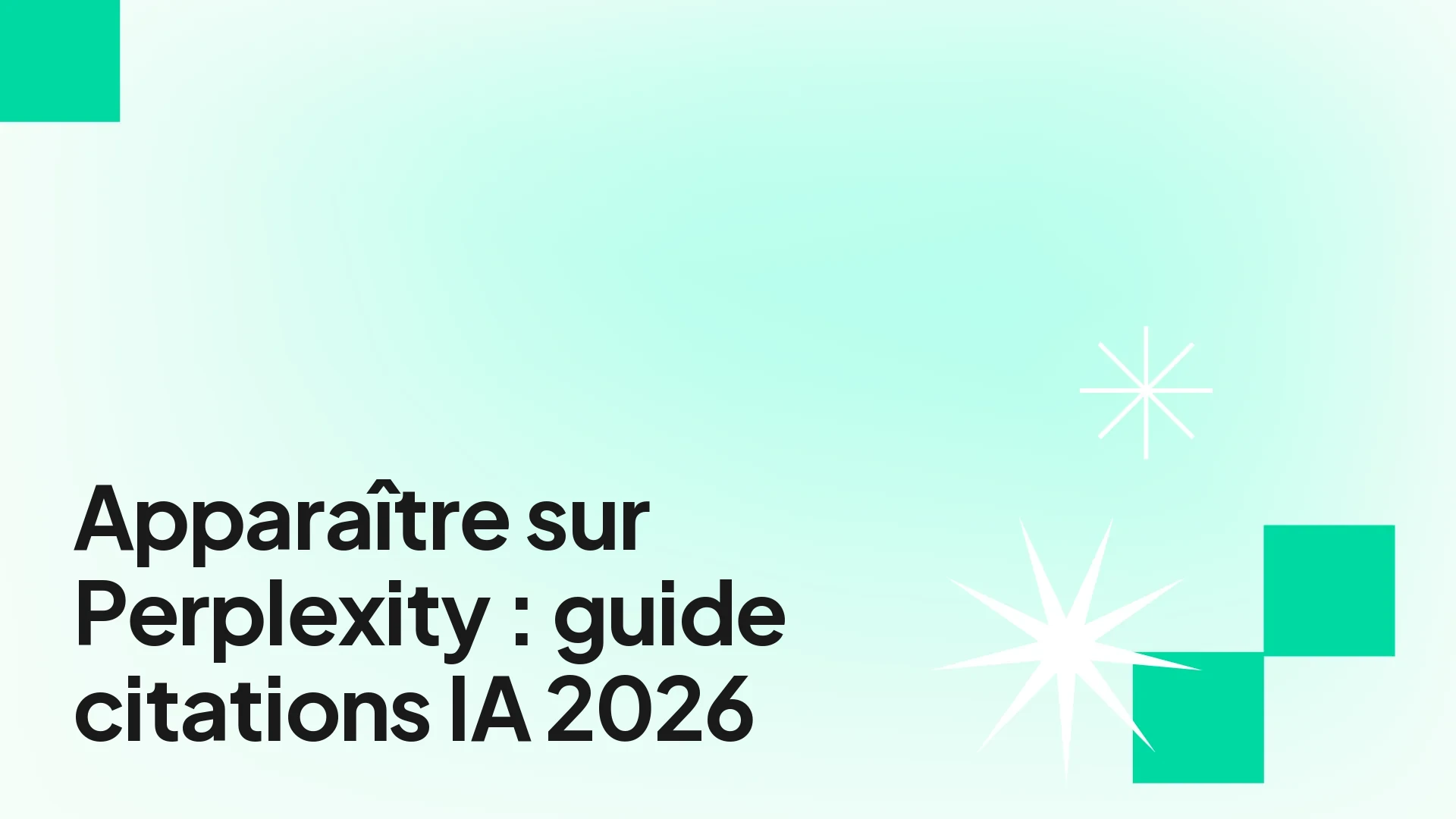 Apparaître sur Perplexity AI avec des citations sources
