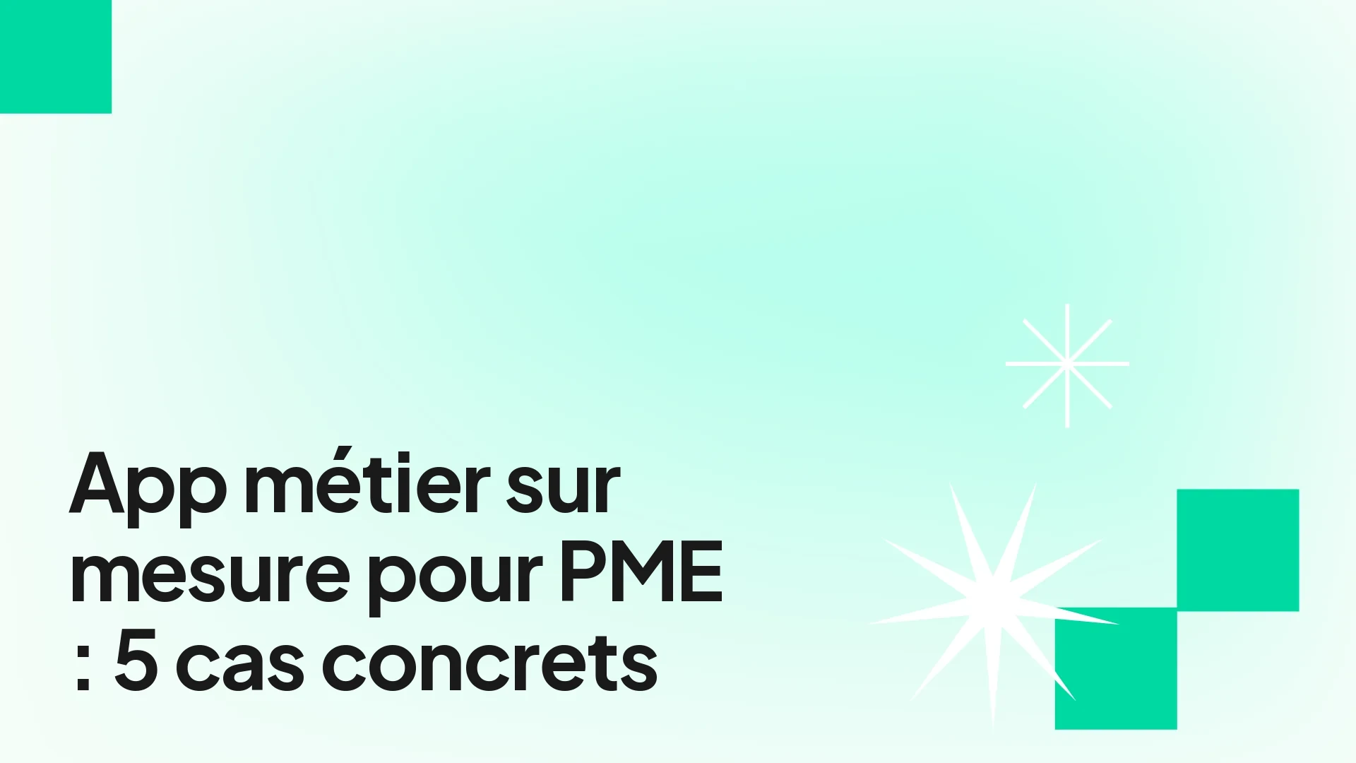 Écran d'application métier sur mesure affichant un rapport de chantier pour une PME suisse romande