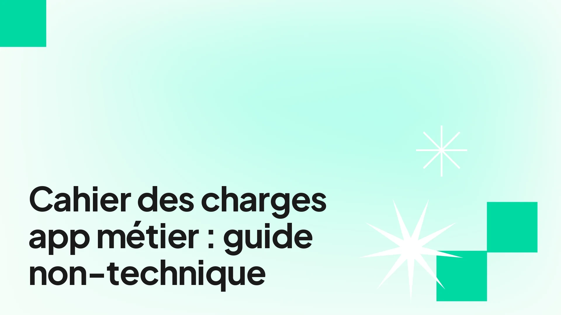 Commanditaire non-technique remettant un cahier des charges clair à un développeur pour débloquer un devis d'application métier