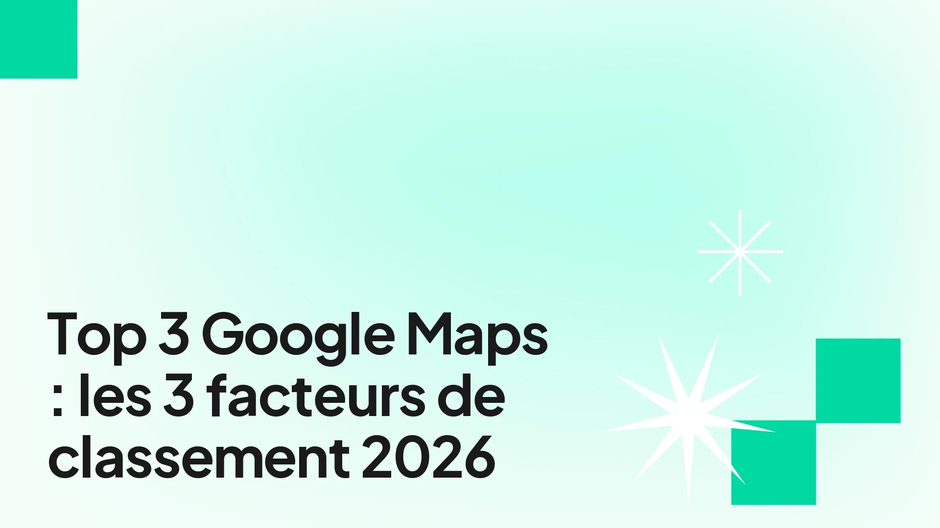 Podium des 3 premières positions sur Google Maps (Local Pack), illustration brutaliste