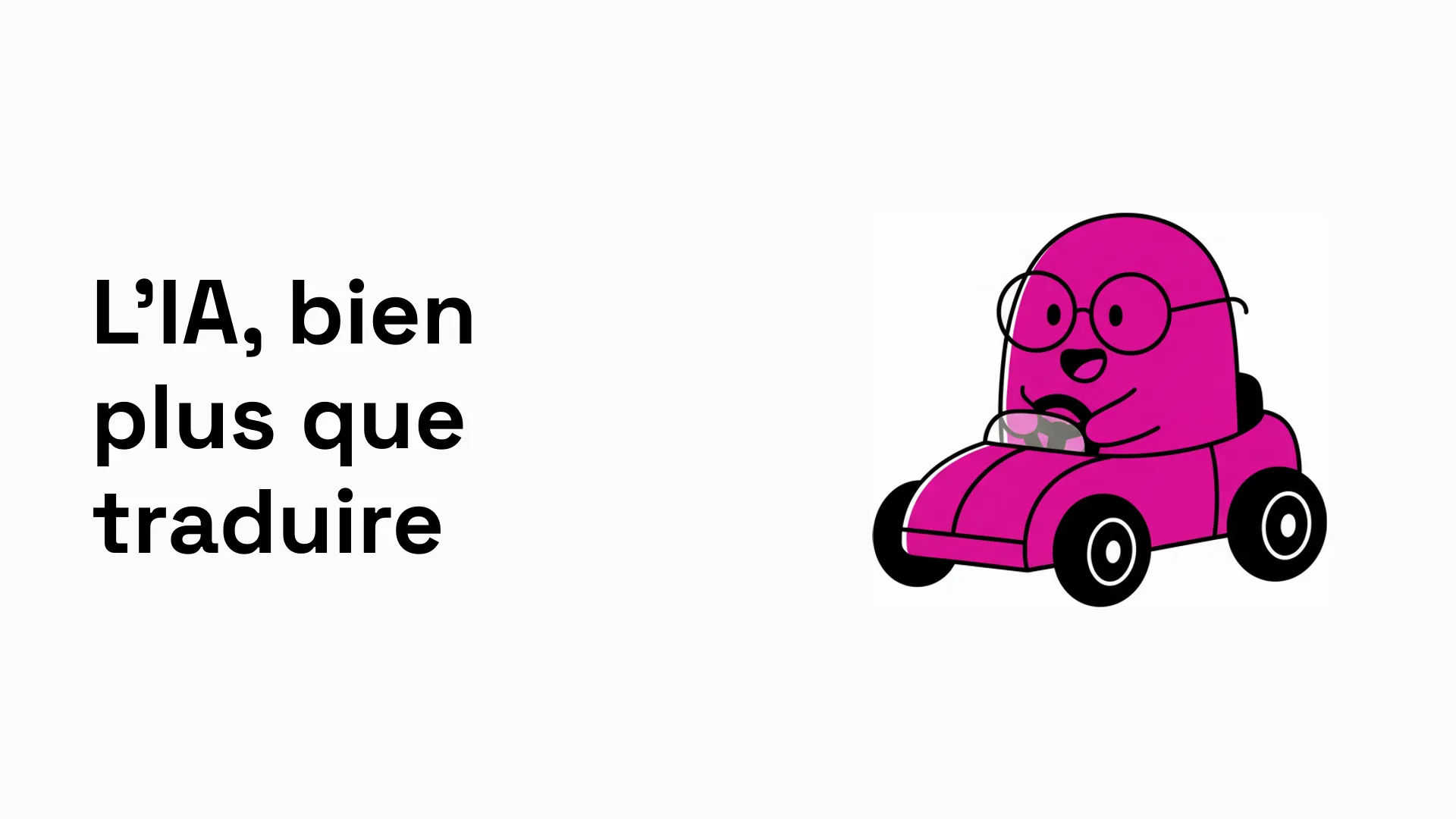 Illustration sketchnote montrant une Ferrari garée devant une boîte aux lettres - métaphore de l'IA sous-utilisée par les PME