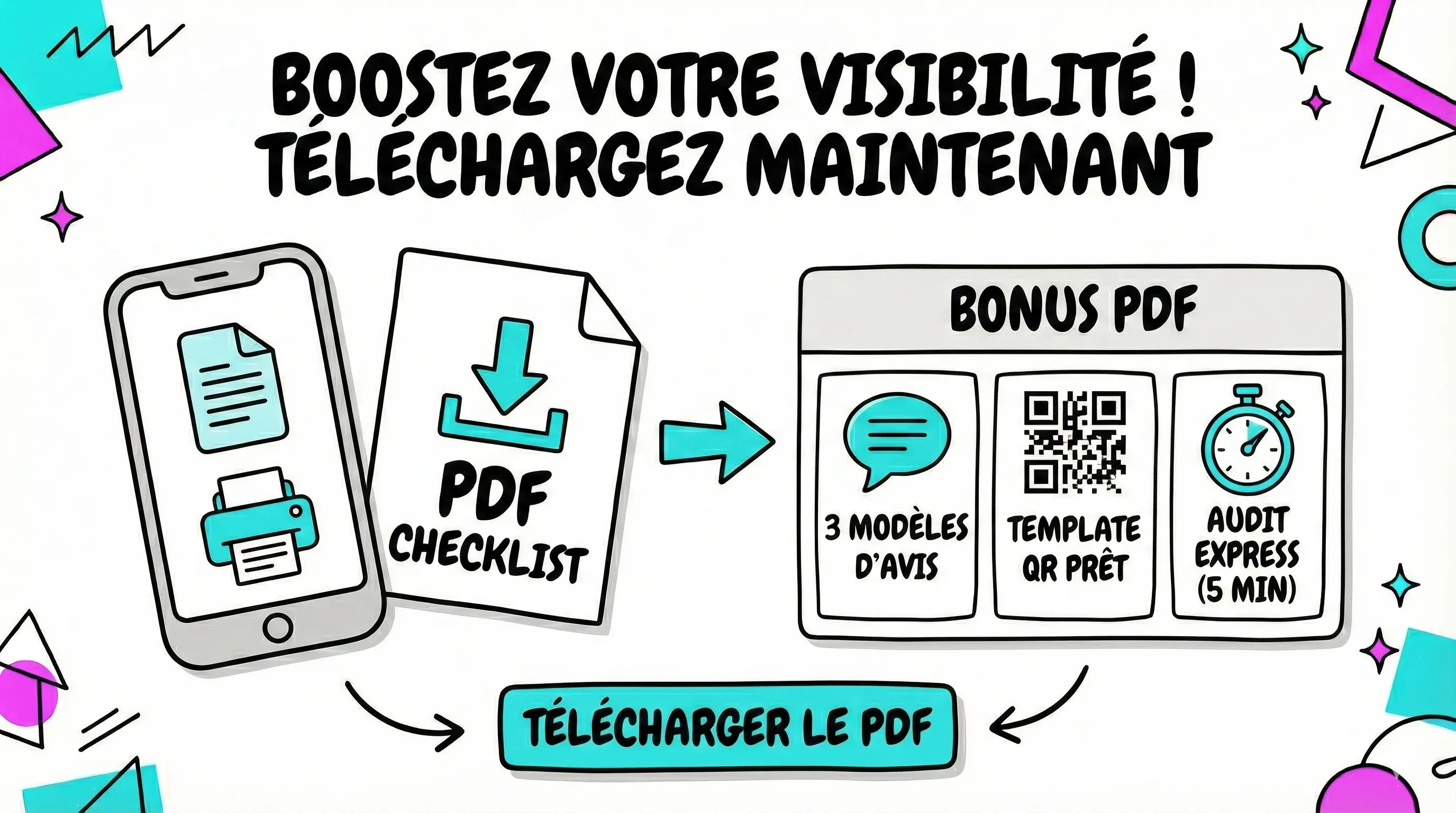 Aperçu du PDF Checklist Commerce Google